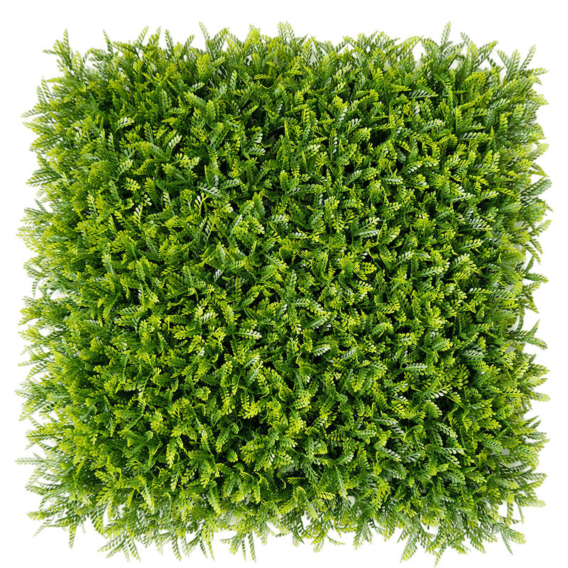 Fern Nest Artificial Green Wall Panel – Layered Texture with Bright Tones