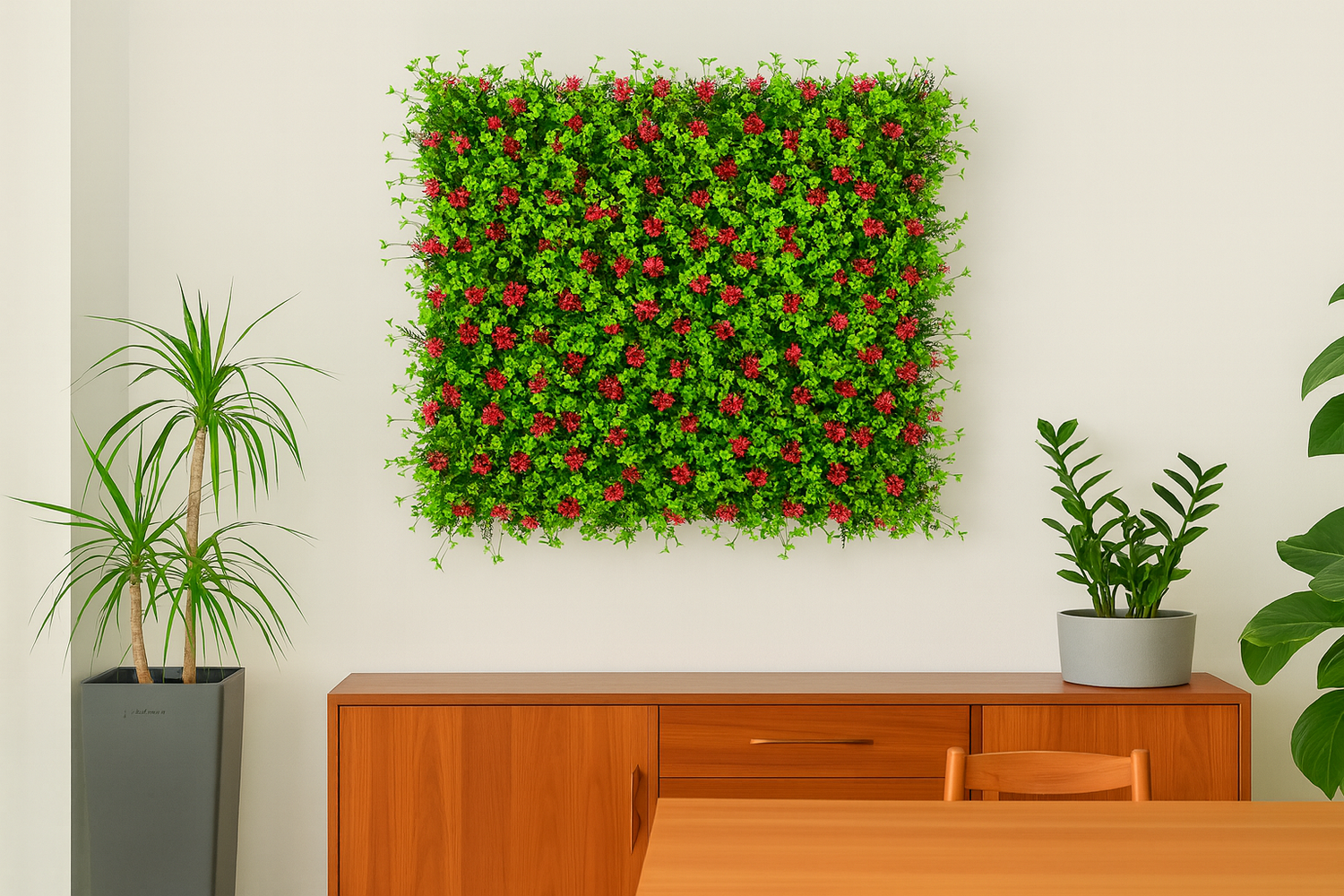 Mixed Flower & Leaf Walls