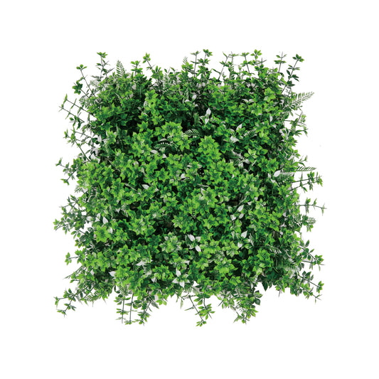Mint Field Artificial Green Wall Panel – Fine Green Leaf Mat