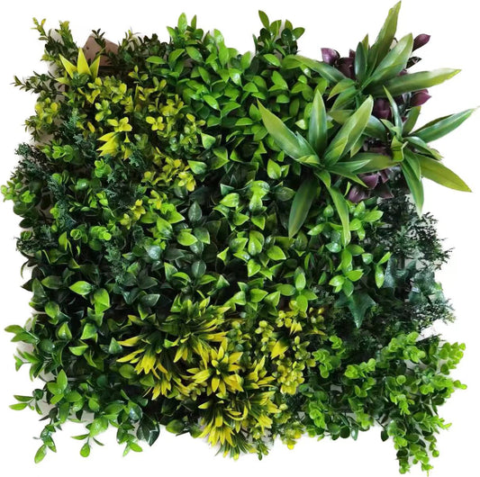 Twilight Fern Artificial Green Wall Panel – Deep Tones and Bold Leaf Clusters