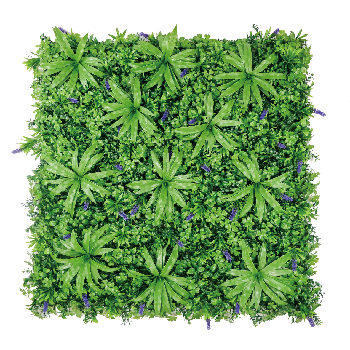 Verdant Canopy Artificial Green Wall Panel – Dense Tropical Foliage