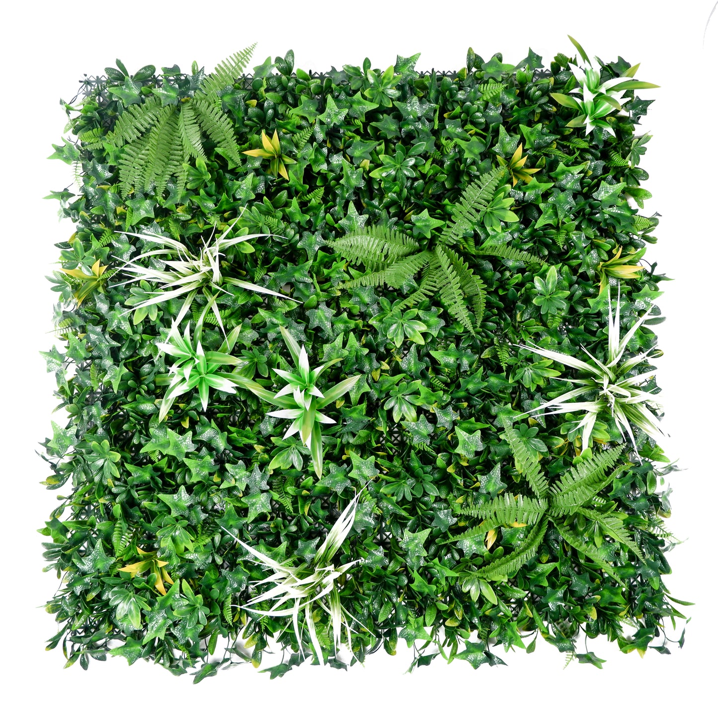 Emerald Ivy Artificial Green Wall Panel – Fern Touch and Spider Plant Accents